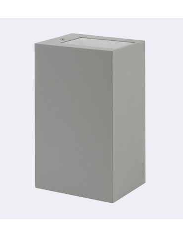 Norlys Lillehammer Wall lamp IP65 2xLED 7.1W 129lm 3000K Aluminum 1580AL