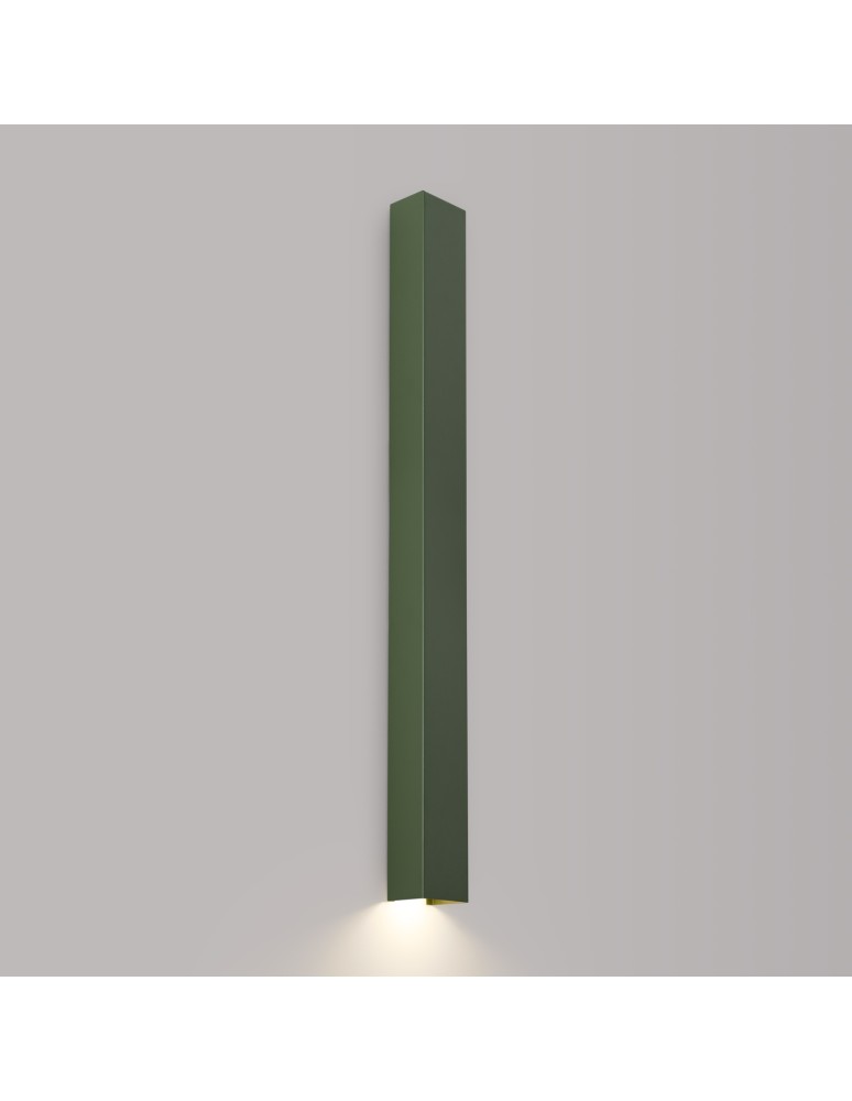 Designer wall lamps - Thoro Wall lamp FREYA 90 olive green TH.340 - product kolory-swiatla.pl 3