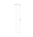 Designer wall lamps - Thoro Wall lamp FREYA 150 olive green TH.342 - product 7
