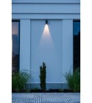 Outdoor wall lamps - Norlys Lillehammer Wall lamp IP65 2xLED 7.1W 205lm 3000K Aluminum 1581AL - product 4
