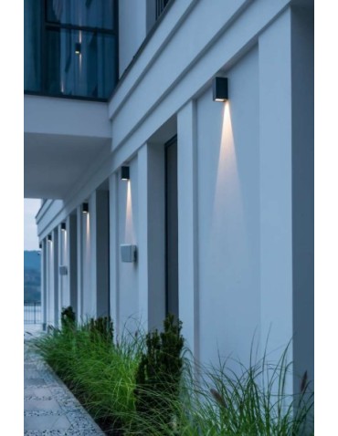 Norlys Lillehammer IP65 LED wall lamp 4.2W 103lm 3000K Aluminum 1582AL - product 2