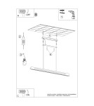 Pendant lamps over the island - Thoro SKOG 150 LED 4000K pendant lamp TH.350 - product 10