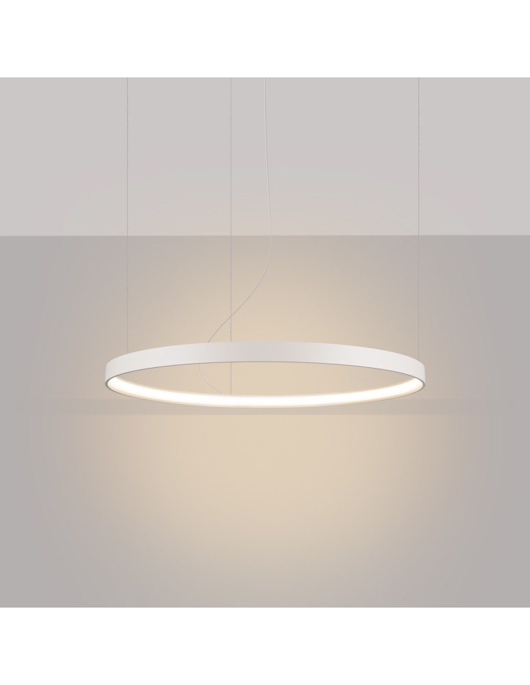 Pendant lamps circles - Thoro Chandelier RIO 78 beige LED 3000K TH.352 - product kolory-swiatla.pl 3