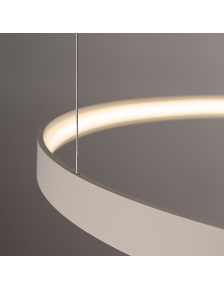 Pendant lamps circles - Thoro Chandelier RIO 110 beige LED 3000K TH.353 - product kolory-swiatla.pl 4