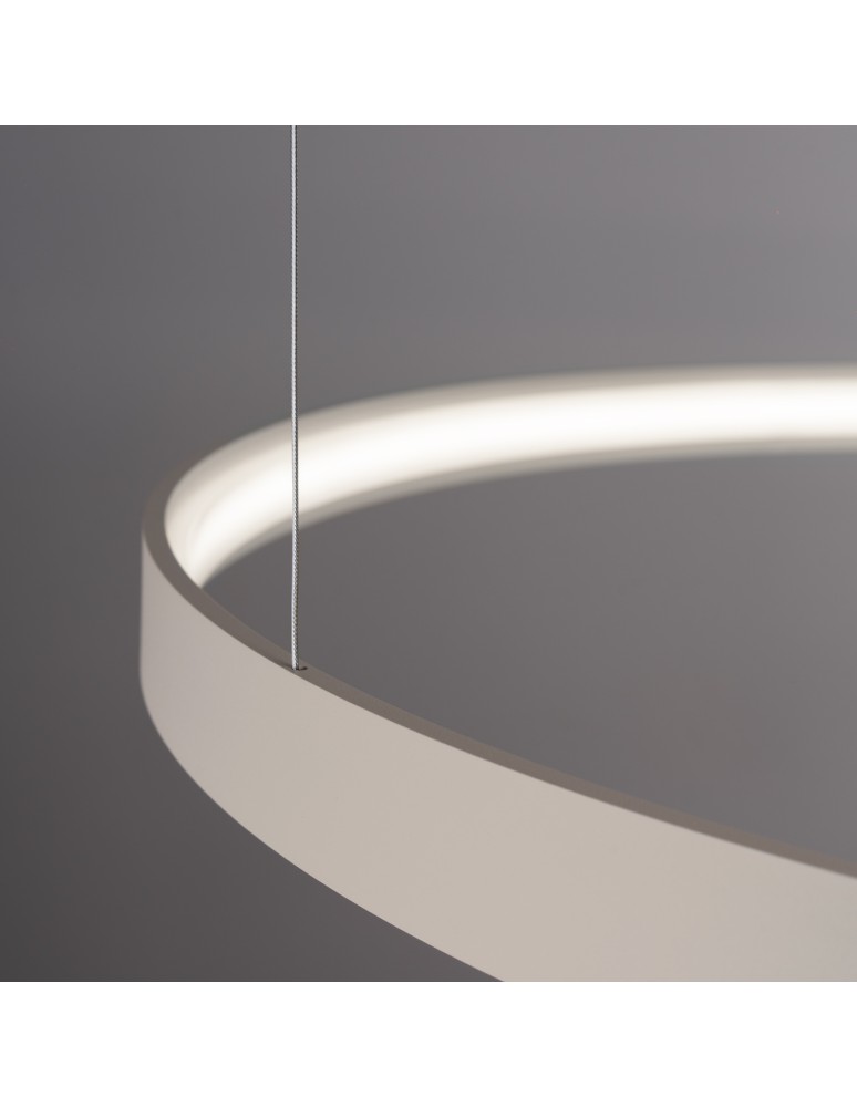 Pendant lamps circles - Thoro Chandelier RIO 78 beige LED 4000K TH.355 - product kolory-swiatla.pl 4