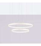Pendant lamps circles - Thoro Chandelier RIO 2 55/78 beige LED 3000K TH.357 - product 2