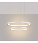 Pendant lamps circles - Thoro Chandelier RIO 2 55/78 beige LED 3000K TH.357 - product 3