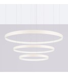 Pendant lamps circles - Thoro Chandelier RIO 3 55/78/110 beige LED 3000K TH.358 - product 2