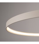 Pendant lamps circles - Thoro Chandelier RIO 3 55/78/110 beige LED 3000K TH.358 - product 5