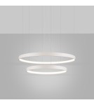 Pendant lamps circles - Thoro Chandelier RIO 2 55/78 beige LED 4000K TH.359 - product 3
