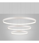Pendant lamps circles - Thoro Chandelier RIO 3 55/78/110 beige LED 4000K TH.360 - product 3