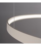Pendant lamps circles - Thoro Chandelier RIO 3 55/78/110 beige LED 4000K TH.360 - product 4