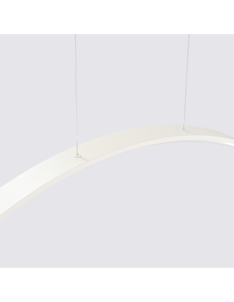 Pendant lamps circles - Thoro RIO 55 beige LED 4000K pendant lamp TH.364 - product kolory-swiatla.pl 5