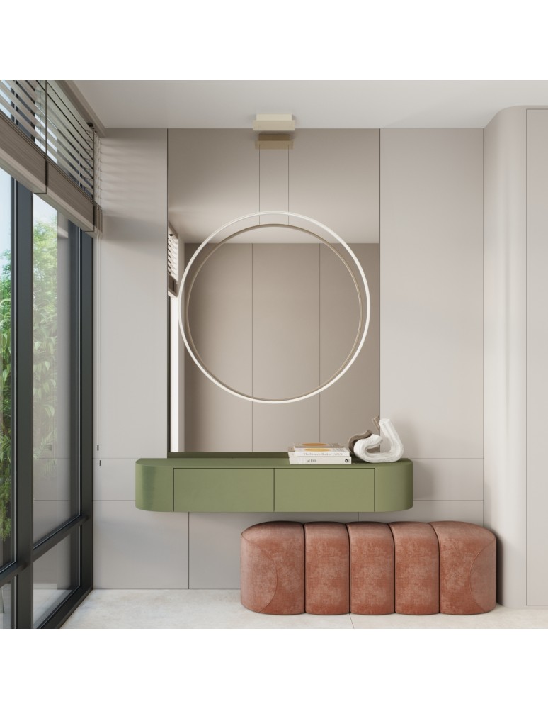 Pendant lamps circles - Thoro RIO 78 beige LED 4000K pendant lamp TH.365 - product kolory-swiatla.pl 13