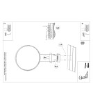 Pendant lamps circles - Thoro pendant lamp RIO 110 beige LED 4000K TH.366 - product 11