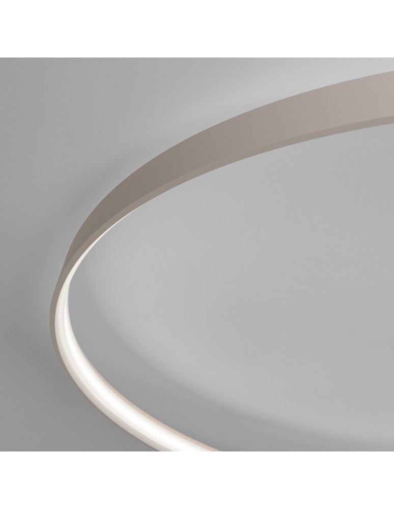 Ring ceiling lamps - Thoro Plafond RIO 55 beige LED 4000K TH.370 - product kolory-swiatla.pl 8