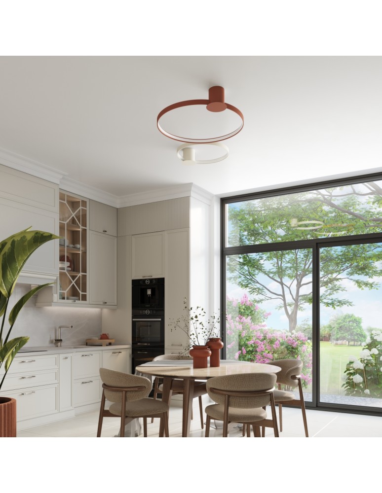 Ring ceiling lamps - Thoro Plafond RIO 110 beige LED 4000K TH.372 - product kolory-swiatla.pl 14