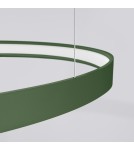 Pendant lamps circles - Thoro Chandelier RIO 55 green olive LED 3000K TH.373 - product 6
