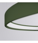 Pendant lamps circles - Thoro Chandelier RIO 55 green olive LED 3000K TH.373 - product 7