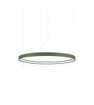 Pendant lamps circles - Thoro Chandelier RIO 78 green olive LED 3000K TH.374 - product 1
