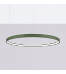Pendant lamps circles - Thoro Chandelier RIO 110 green olive LED 3000K TH.375 - product 2