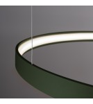 Pendant lamps circles - Thoro Chandelier RIO 55 green olive LED 4000K TH.376 - product 4