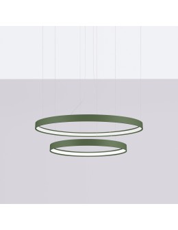 Thoro Żyrandol RIO 2 55/78 zielona oliwka LED 3000K TH.379 - produkt 2