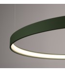 Pendant lamps circles - Thoro Chandelier RIO 2 55/78 green olive LED 3000K TH.379 - product 5