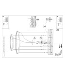 Pendant lamps circles - Thoro Chandelier RIO 2 55/78 green olive LED 3000K TH.379 - product 10