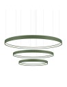 Thoro Chandelier RIO 3 55/78/110 green olive LED 3000K TH.380
