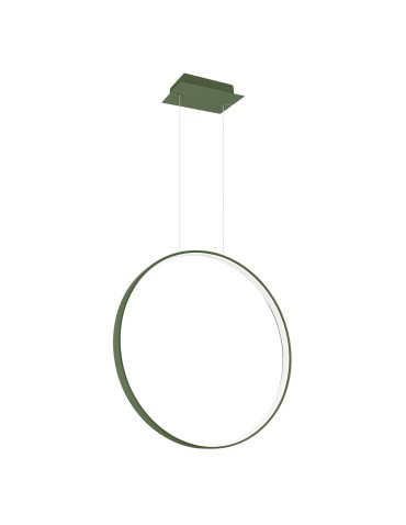 Thoro pendant lamp RIO 55 green olive LED 3000K TH.383