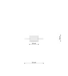 Pendant lamps circles - Thoro pendant lamp RIO 55 green olive LED 3000K TH.383 - product 10