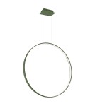 Pendant lamps circles - Thoro pendant lamp RIO 78 green olive LED 3000K TH.384 - product 1