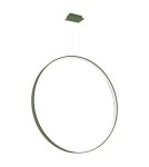 Pendant lamps circles - Thoro pendant lamp RIO 110 green olive LED 3000K TH.385 - product 1