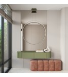 Pendant lamps circles - Thoro pendant lamp RIO 110 olive green LED 4000K TH.388 - product 13