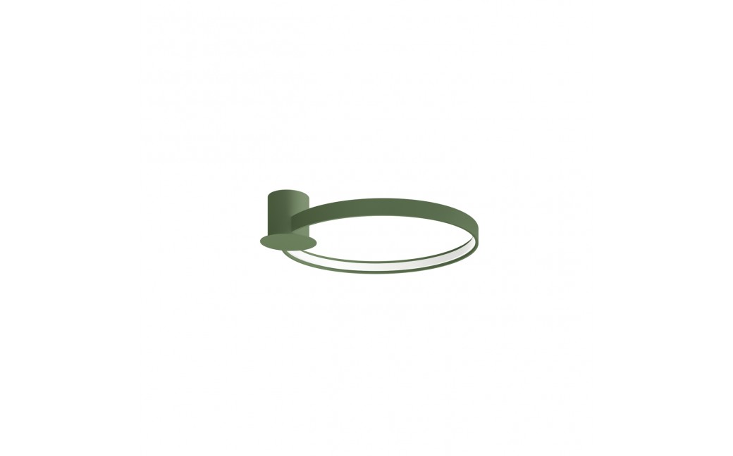Thoro Plafon RIO 55 zielony oliwkowy LED 3000K TH.389