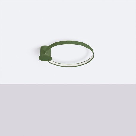 Thoro Plafon RIO 55 zielony oliwkowy LED 3000K TH.389