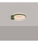 Ring ceiling lamps - Thoro Plafond RIO 55 olive green LED 3000K TH.389 - product 3
