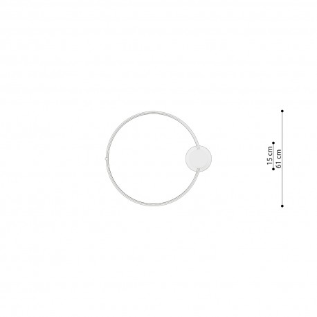 Thoro Plafon RIO 55 zielony oliwkowy LED 3000K TH.389