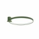 Thoro Plafon RIO 78 zielony oliwkowy LED 3000K TH.390