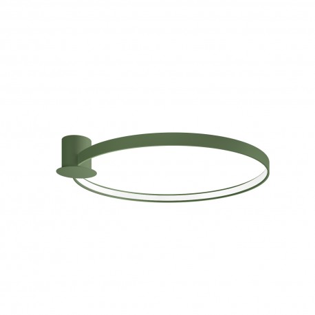 Thoro Plafon RIO 78 zielony oliwkowy LED 3000K TH.390