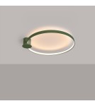 Ring ceiling lamps - Thoro Plafond RIO 78 olive green LED 3000K TH.390 - product 3