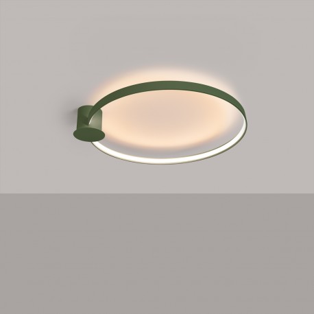 Thoro Plafon RIO 78 zielony oliwkowy LED 3000K TH.390