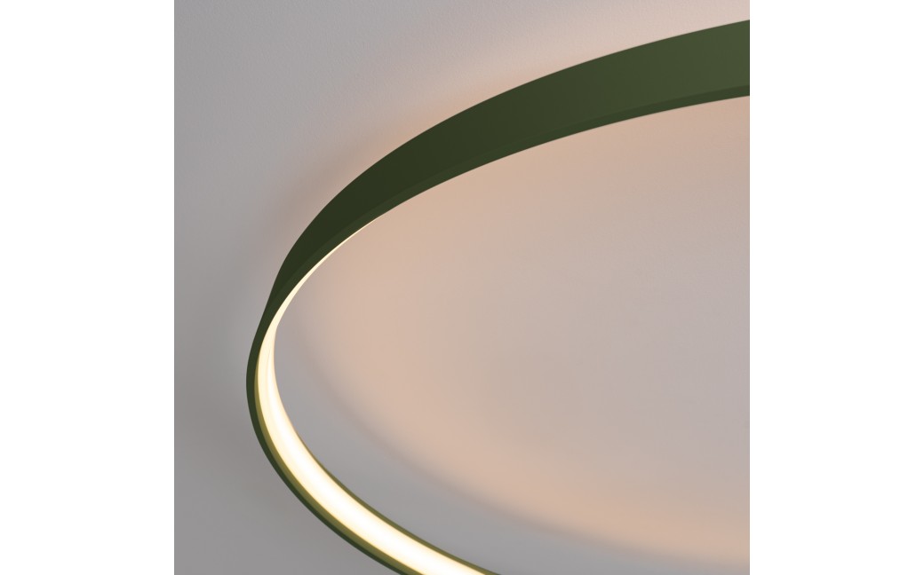 Thoro Plafon RIO 78 zielony oliwkowy LED 3000K TH.390