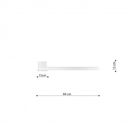 Thoro Plafon RIO 78 zielony oliwkowy LED 3000K TH.390
