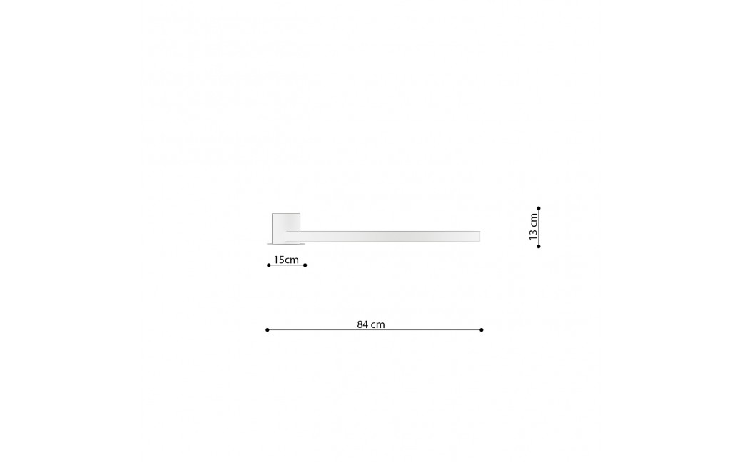 Thoro Plafon RIO 78 zielony oliwkowy LED 3000K TH.390