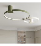 Ring ceiling lamps - Thoro Plafond RIO 78 olive green LED 3000K TH.390 - product 15