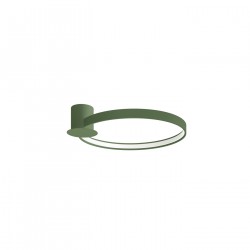 Thoro Plafon RIO 55 zielony oliwkowy LED 4000K TH.392