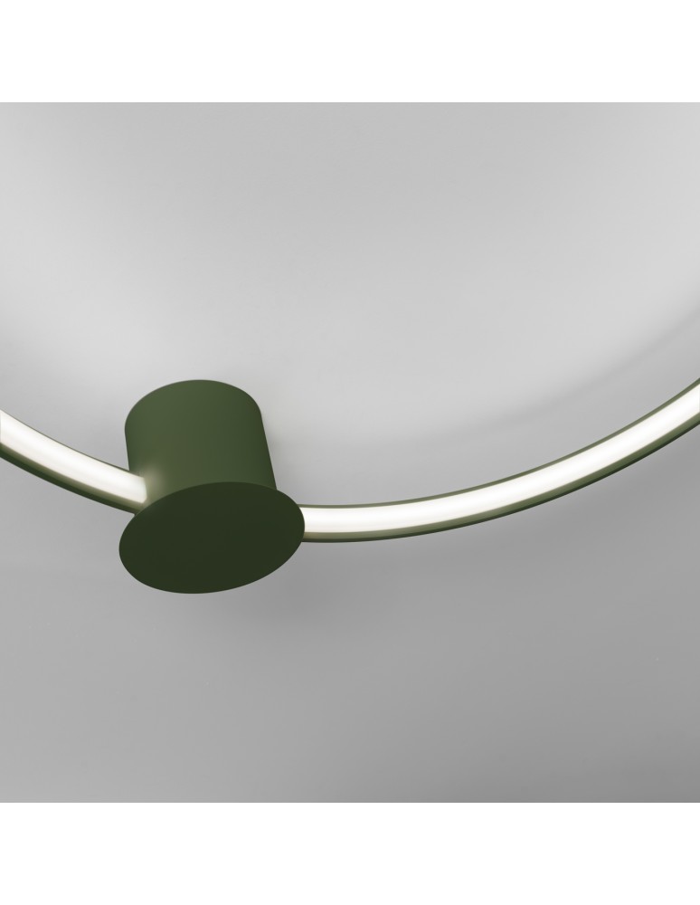 Ring ceiling lamps - Thoro Plafond RIO 55 olive green LED 4000K TH.392 - product kolory-swiatla.pl 6