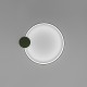 Thoro Plafon RIO 55 zielony oliwkowy LED 4000K TH.392